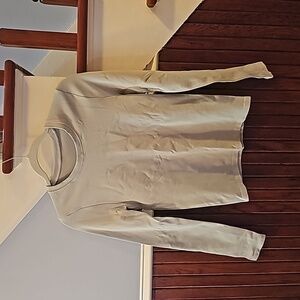 NBW OQQ Womens Long Sleeve Top Crew Neck Fitted Tee